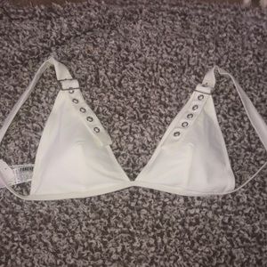 forever 21 white swimsuit top